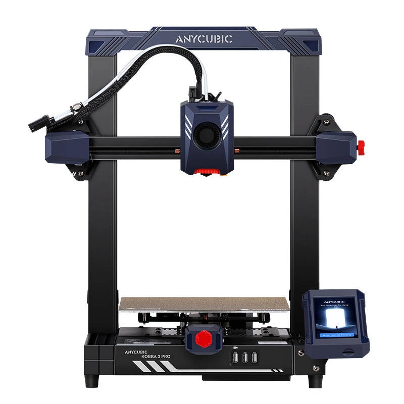 3D Printer AnyCubic Kobra 2 Pro K2RC0BK-Y-O with Dual Z-axis and Auto Bed Leveling