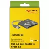 Card Reader DeLOCK 91525 USB 3.2 Gen 1 Grey