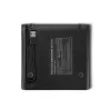 External DVD‑RW drive QOLTEC 51857 — USB 3.0, SATA interface, DVD±R 8x, DVD±RW 4x, DVD‑RAM 5x, CD 24x, black