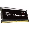 SO-DIMM 32 GB DDR5-4800 (2x 16 GB) Dual-Kit, Arbeitsspeicher schwarz, F5-4800S3434A16GX2-RS, Ripjaws, INTEL XMP