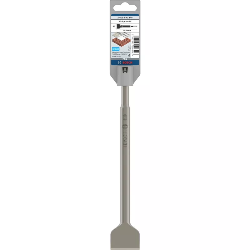 Spade Chisel Bosch SDS plus 2608690146 Length 250 mm