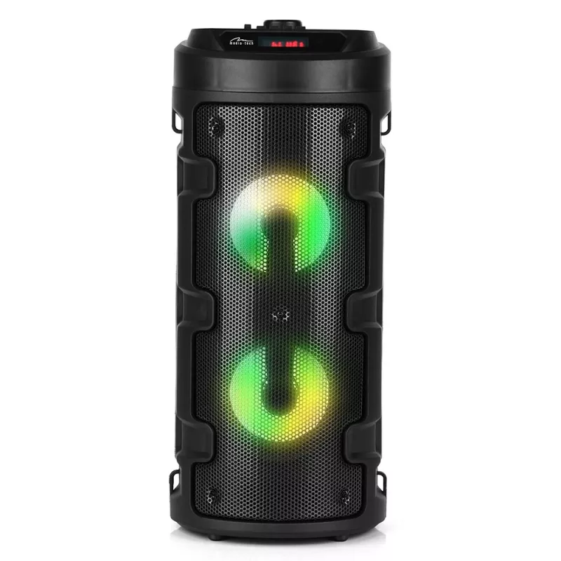 Media-tech Partybox Keg Bt - Compact Bluetooth Stereo Speaker with Fm Radio, Mp3 Player Mt3165
