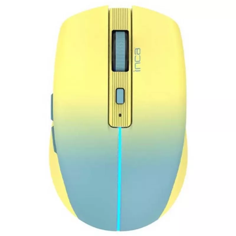 Cian Technology GmbH INCA Mouse IWM-511RS Blt+Wrls RGB base colour Yellow