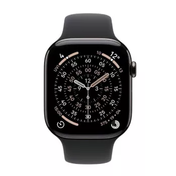 Smartwatch Apple Watch Series 11 GPS + Cellular 42mm Slate Titanium Case Black Sport Band M/L