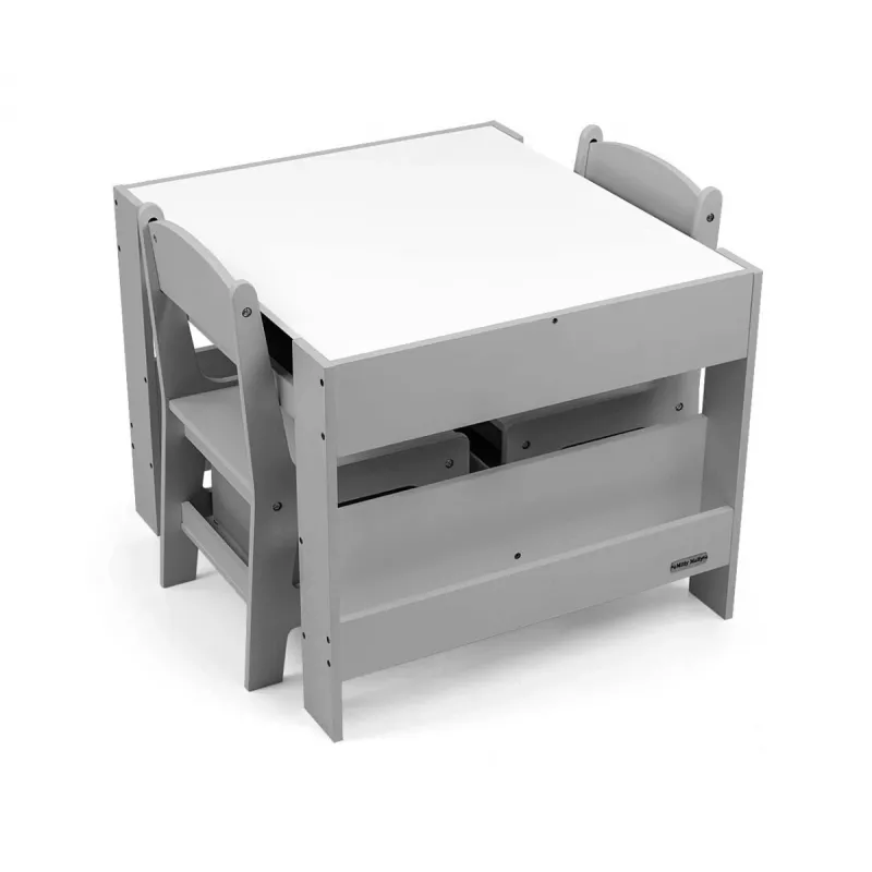 Children's furniture set Milly Mally Sven Grey 5489 — compact set in grey