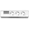 Outlet Box Type F Kindermann 7449000203 Grey White