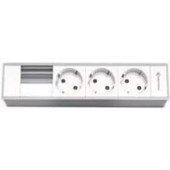 Outlet Box Type F Kindermann 7449000203 Grey White