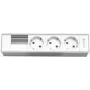 Outlet Box Type F Kindermann 7449000203 Grey White