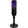 LORGAR SMP40, RGB Microphone with external mute button and metal stand, Black
