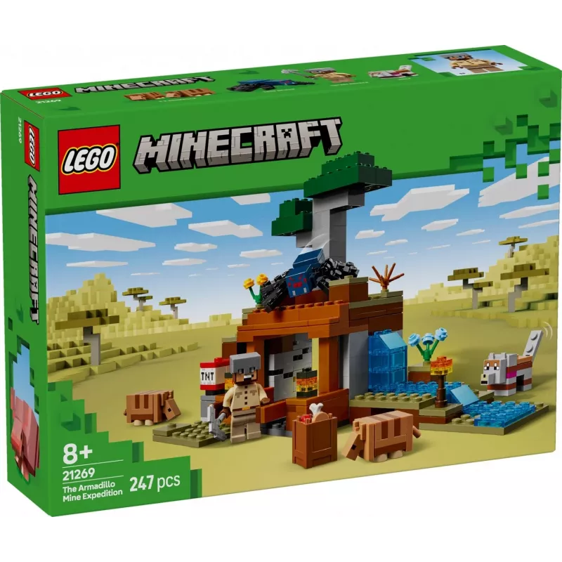 LEGO MINECRAFT 21269 The Armadillo Mine Expedition