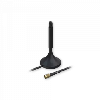 Antenna TELTONIKA PR1KRF30 — 2.4–2.5 GHz 3 dBi RP-SMA male, linear polarization, 50 Ω, 30×82.8 mm