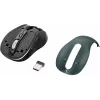 Wired ergonomic computer mouse YENKEE YMS2010BK — compact design, wired connection