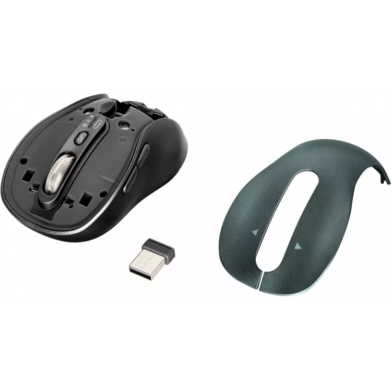 Wired ergonomic computer mouse YENKEE YMS2010BK — compact design, wired connection