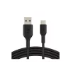 USB-A to USB-C Cable 3m Black