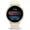 Garmin vívoactive 6 3.05 cm (1.2) AMOLED 42 mm Digital 390 x 390 pixels Touchscreen White Wi-Fi GPS (satellite)