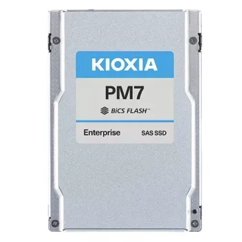 SSD Kioxia PM7-R 3.84 TB 2.5 inch SAS BiCS FLASH TLC — 4200 MB/s read, 3650 MB/s write