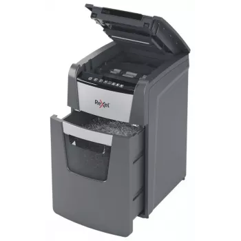 Rexel Optimum AutoFeed+ 130X paper shredder Cross shredding 55 dB 22 cm Black, Silver