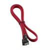 CableMod ModMesh - SATA-Cable - Serial ATA 150/300/600 - SATA (W) right-angled to SATA (W) - 60cm - Red (CM-CAB-RSAT-N60KR-R)