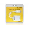 Video Cable Adapter DeLOCK 61766 0.125m VGA DisplayPort White