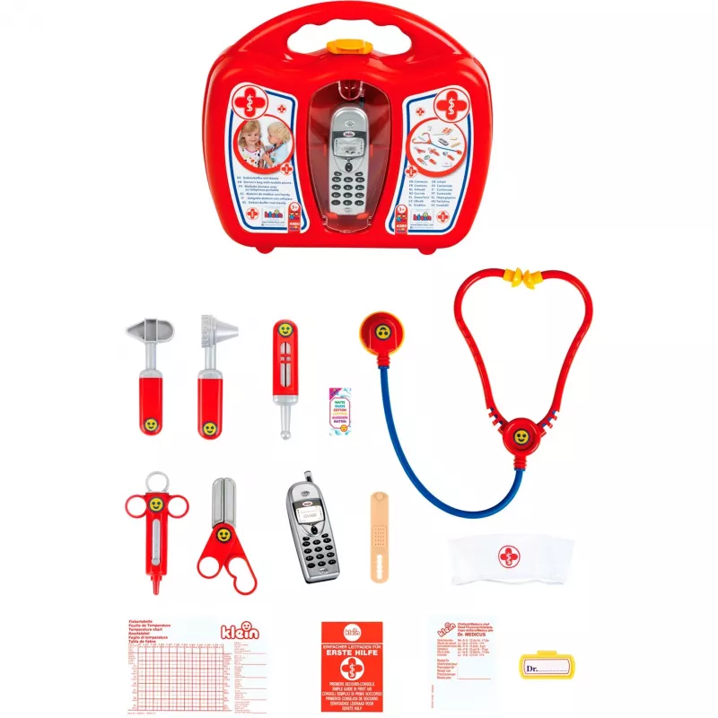 Doctors kit with cellphone