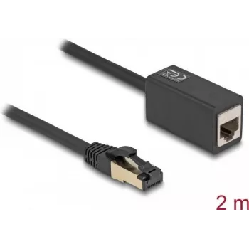 Delock 87106 Ethernet Patch Cable Black
