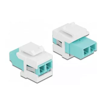 Keystone Module LC Duplex female to LC Duplex female DeLOCK 86817