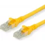 ROLINE - Patch-Cable - RJ-45 (M) to RJ-45 (M) - 30 cm - SFTP, PiMF - CAT 6 - Halogen-Free, Moulded, Stranded - Yellow (21.15.2953)