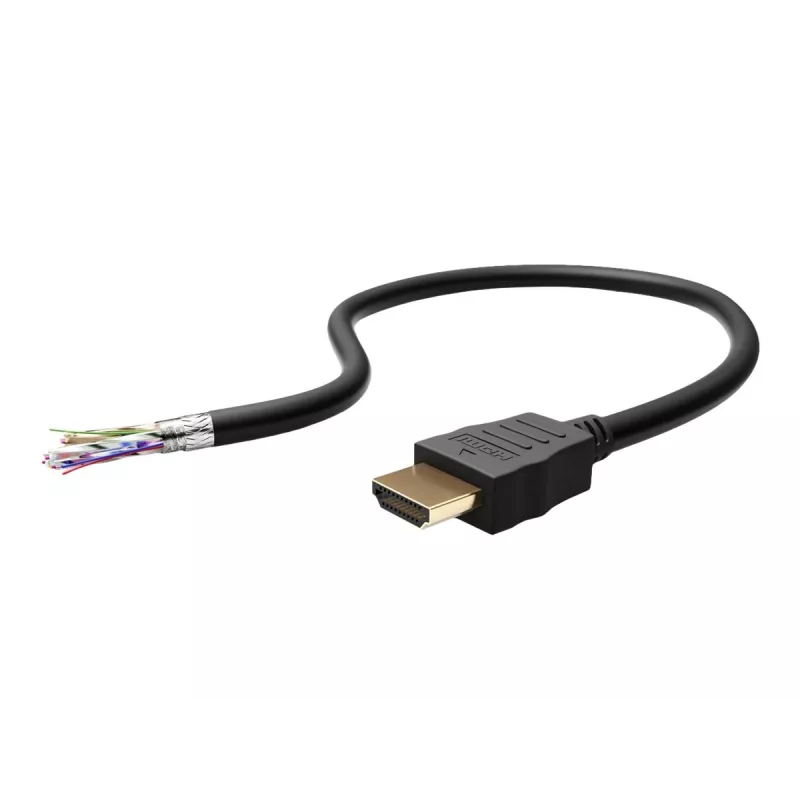 Goobay 41082 HDMI-Kabel 1 m HDMI Typ A (Standard) 2 x HDMI Type A (Standard) Schwarz (41082)