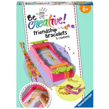 BeCreative Friendship Bracelets, craft set with six different bracelets