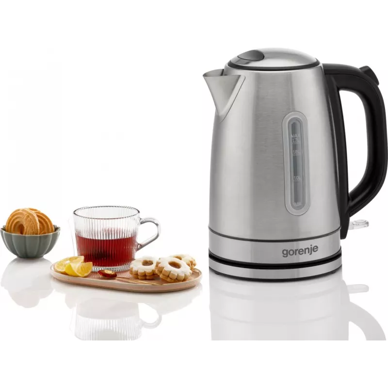Gorenje Kettle | K17DS | Electric | 2200 W | 1.7 L | Stainless steel | 360° rotational base | Stainless steel