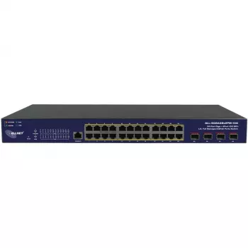 Network switch ALLNET ALL-SG8428v2FPM-10G — 24+4 ports, PoE, 10G uplinks