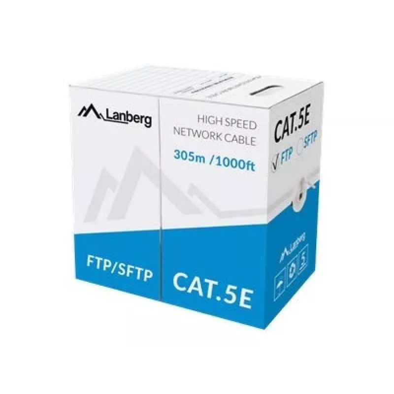 Lanberg LCF5-10CC-0305-S Networking Cable Grey 305 M Cat5 F/UTP (FTP)