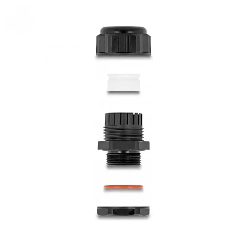 DeLOCK EX Cable Gland M32 black 2 pieces Polyamide