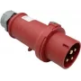 Connector male CEE 32 A 4‑pole 400 V AS Schwabe 60572