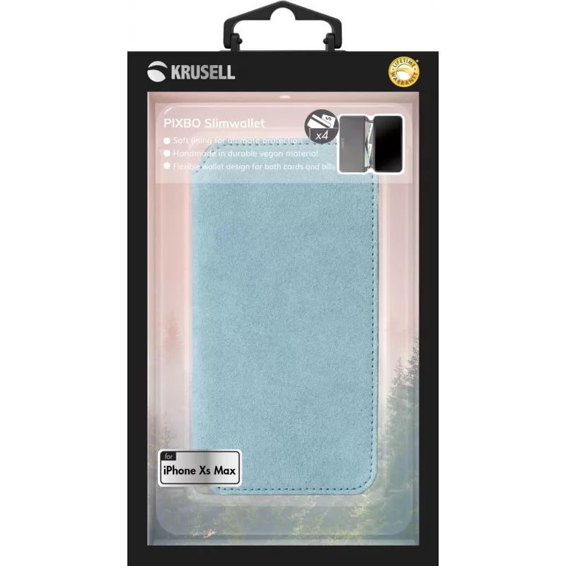 Folio Case Krusell Broby 4 Card SlimWallet iPhone XS Max