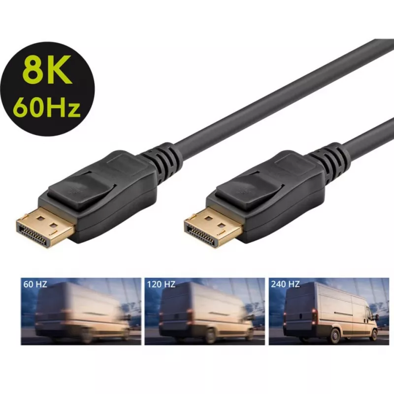 Goobay DisplayPort cable 74749 3 m Black