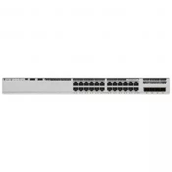 Cisco Catalyst 9200L Series 24-Port switch (24x 1G Base-T, 4x SFP) with 1x 125W PSU Network Essent E