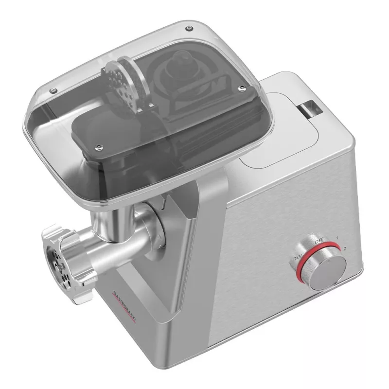 Meat grinder GASTROBACK 41407 — 2100 W, stainless steel housing, 2.5 kg/min throughput