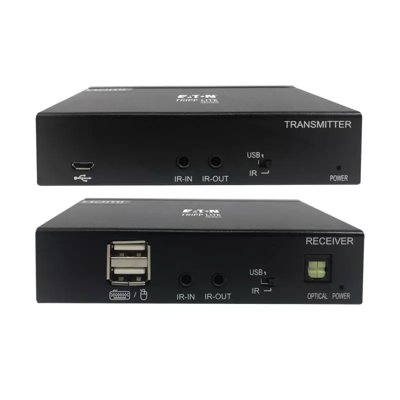 Eaton Tripp Lite Series USB C to HDMI over Cat6 Extender Kit with KVM Support, 4K 60Hz, 4:4:4, Transmitter/Receiver, USB, PoC, HDCP 2.2, up to 230 ft., TAA, - Expansion for Video