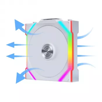 Lian Li UNI FAN SL Wireless 120 ARGB Reverse Blade White 3-Pack