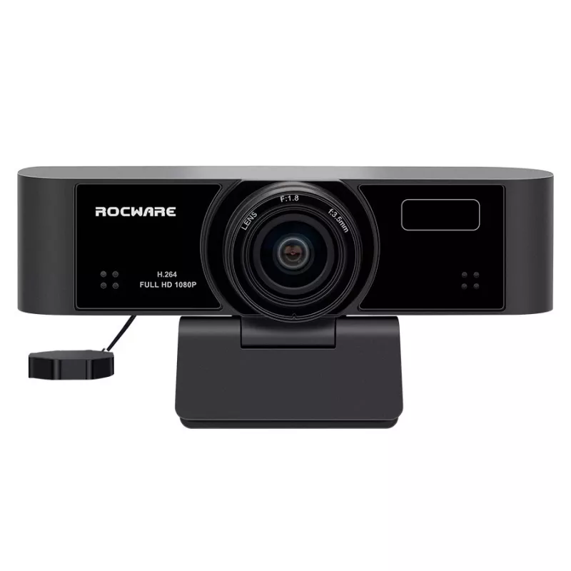 Web camera ROCWARE RC15 720p resolution with built-in microphone