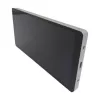 Dual Control Panel Shelly Wall Display X2 WiFi/BLU (silver) + BLU H&T