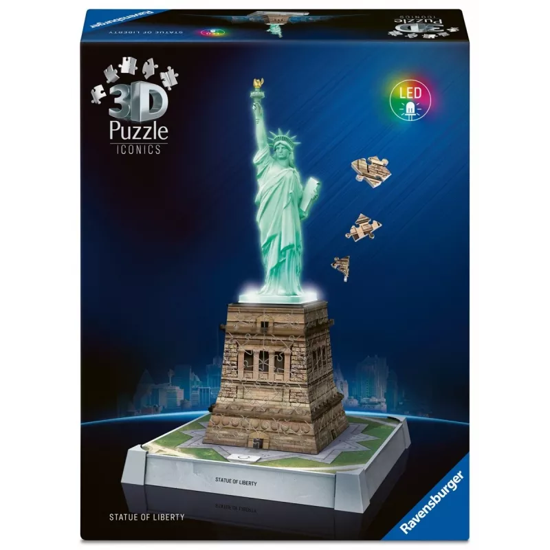 Puzzle 3D statue of liberty