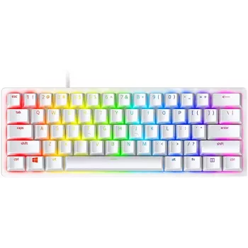 Mechanical gaming keyboard Razer Huntsman Mini 60% White USB QWERTY US International Optical switches