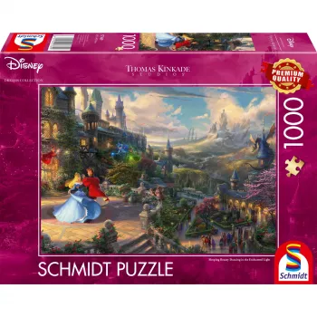 Jigsaw puzzle Schmidt Spiele Thomas Kinkade Studios Disney Dreams Collections Sleeping Beauty 1000 pcs