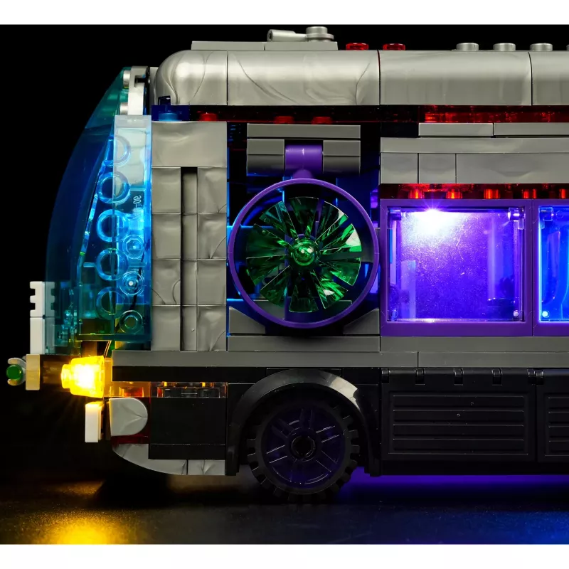 Cyberpunk Neoncity - Future Bus, Construction Toy