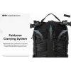 Travel backpack Nitecore BP18 — black nylon/polyester, 240×160×470 mm