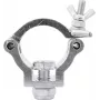 Clamp EUROLITE DEC-30 silver for 35mm truss/pipes