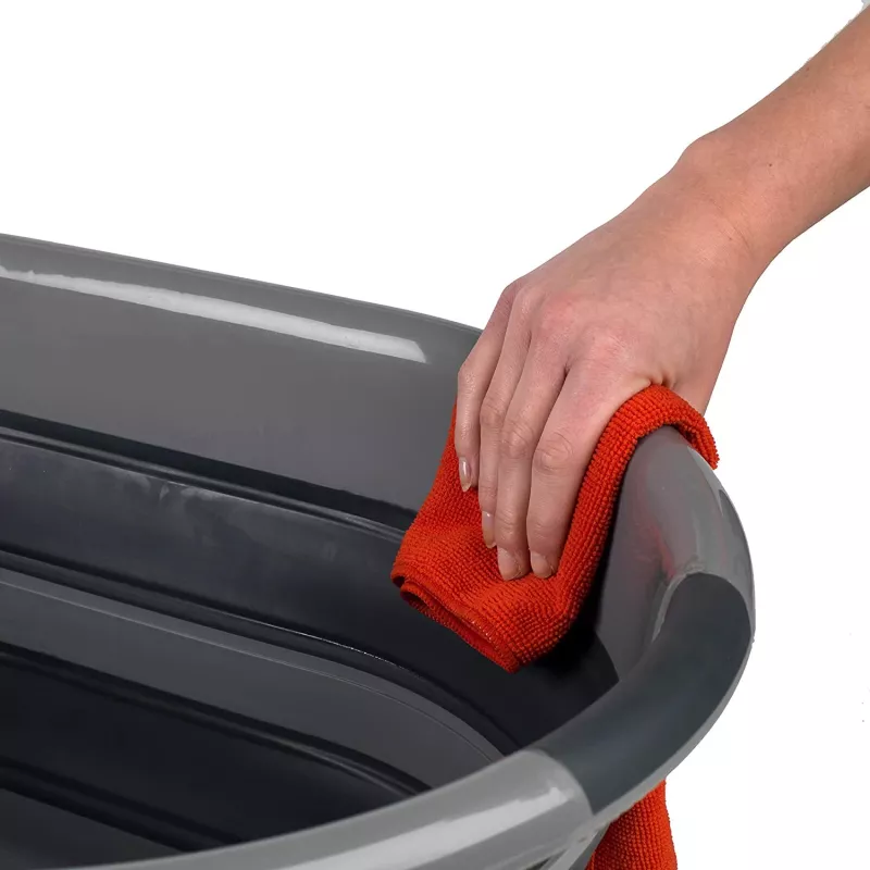 Laundry basket Russell Hobbs LA053879GRYFEU7 27L collapsible