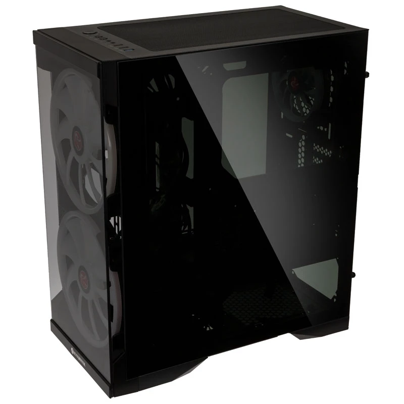 SILENOS PRO black version with ARGB fan tempered glass